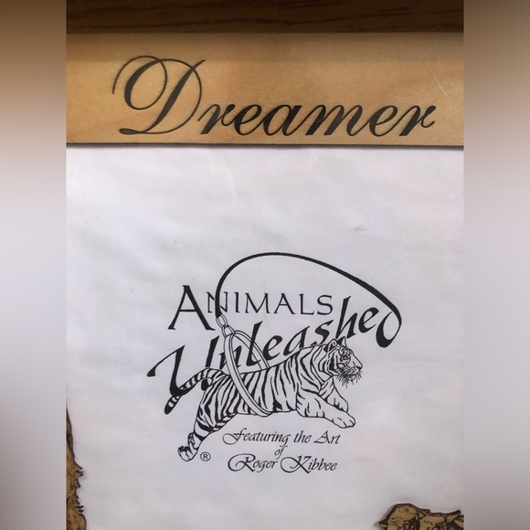 Old English Sheepdog Wood Picture Mat & Art Print by Roger Kibbee - Picture 5 of 8